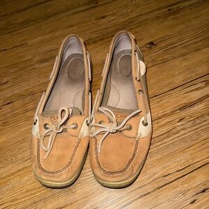 Sperry Women's Light Brown Moccasins